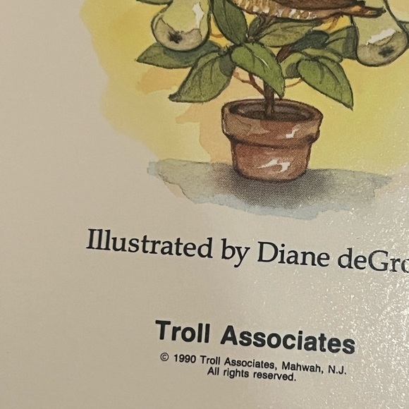 The Twelve Days of Christmas Christmas Tree Ornament by Vintage A Troll Book - Picture 7 of 7